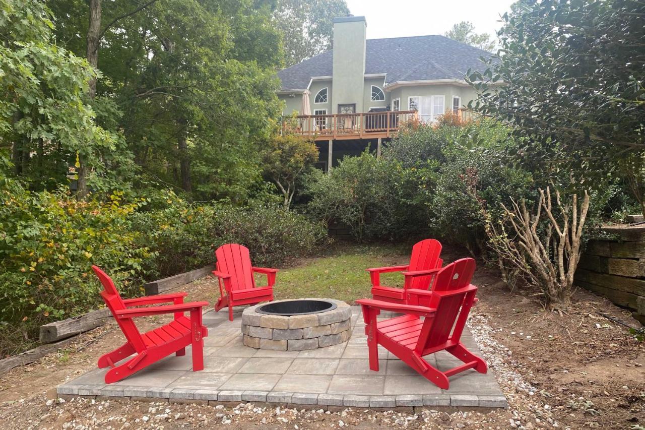 Luxe Lake House With Pool And Dock On Deep Water Cove! Appling Zewnętrze zdjęcie
