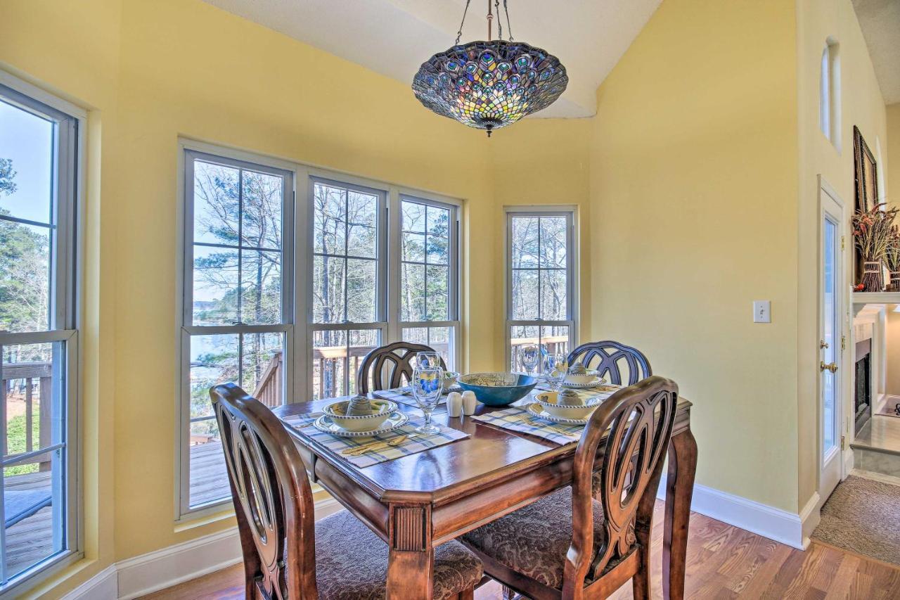 Luxe Lake House With Pool And Dock On Deep Water Cove! Appling Zewnętrze zdjęcie
