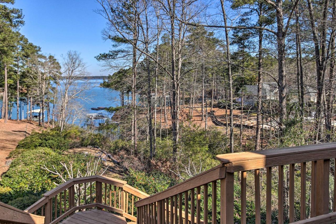 Luxe Lake House With Pool And Dock On Deep Water Cove! Appling Zewnętrze zdjęcie