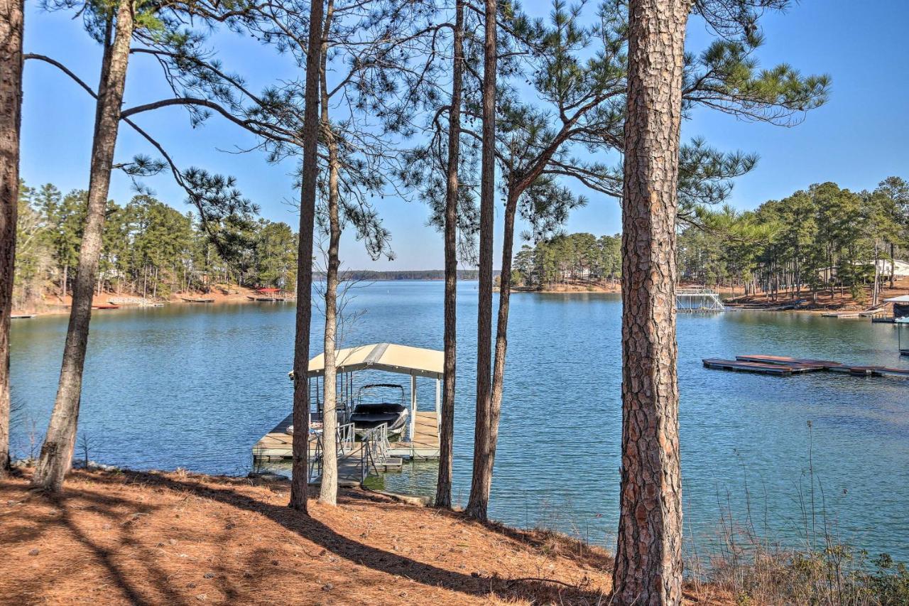 Luxe Lake House With Pool And Dock On Deep Water Cove! Appling Zewnętrze zdjęcie