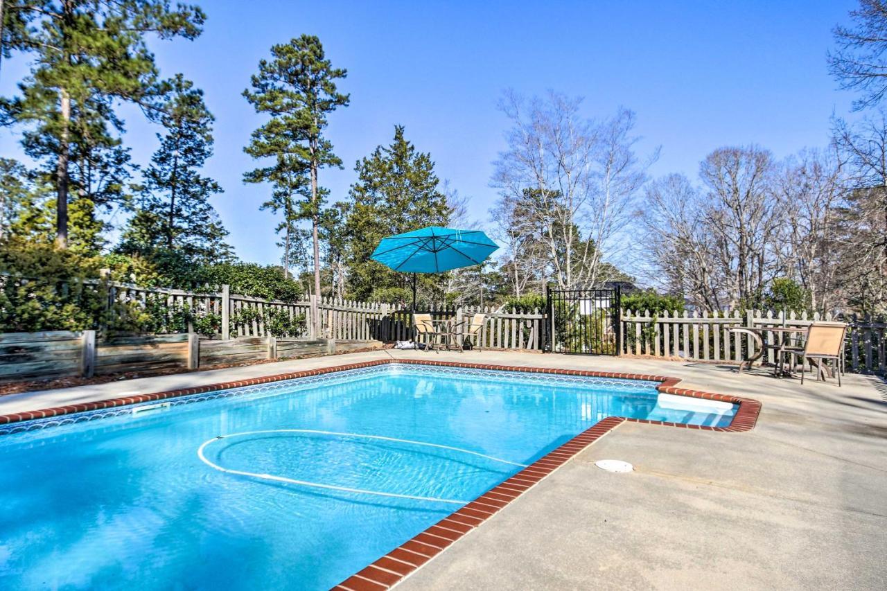 Luxe Lake House With Pool And Dock On Deep Water Cove! Appling Zewnętrze zdjęcie
