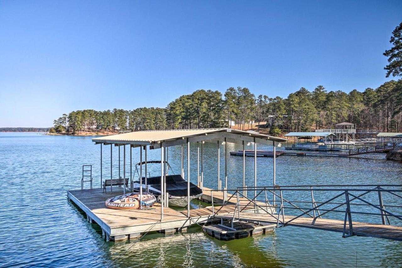 Luxe Lake House With Pool And Dock On Deep Water Cove! Appling Zewnętrze zdjęcie