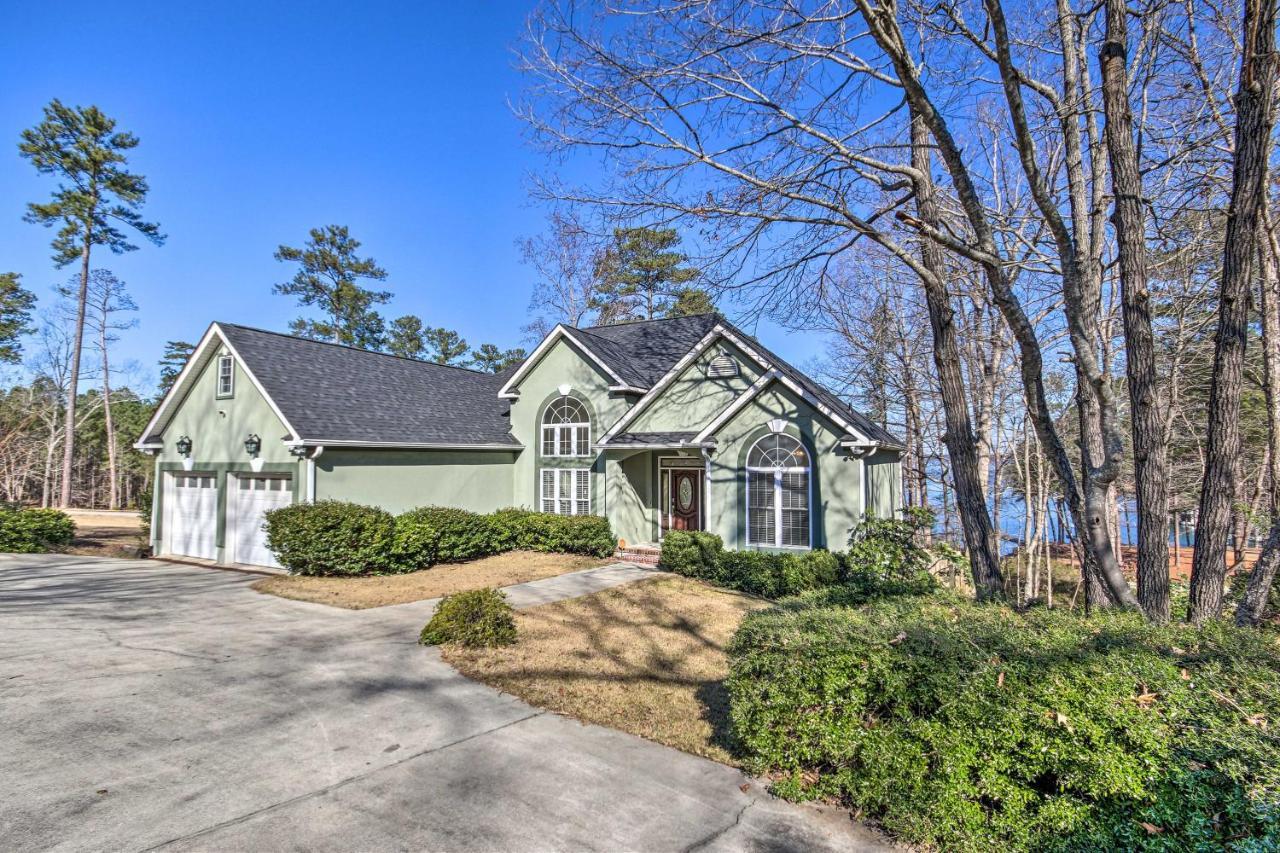 Luxe Lake House With Pool And Dock On Deep Water Cove! Appling Zewnętrze zdjęcie